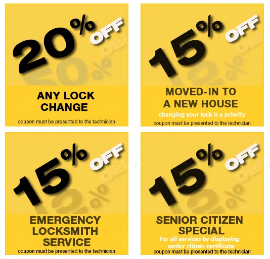 Exclusive Locksmith Service Hainesport, NJ 609-534-9559 - coupon-img